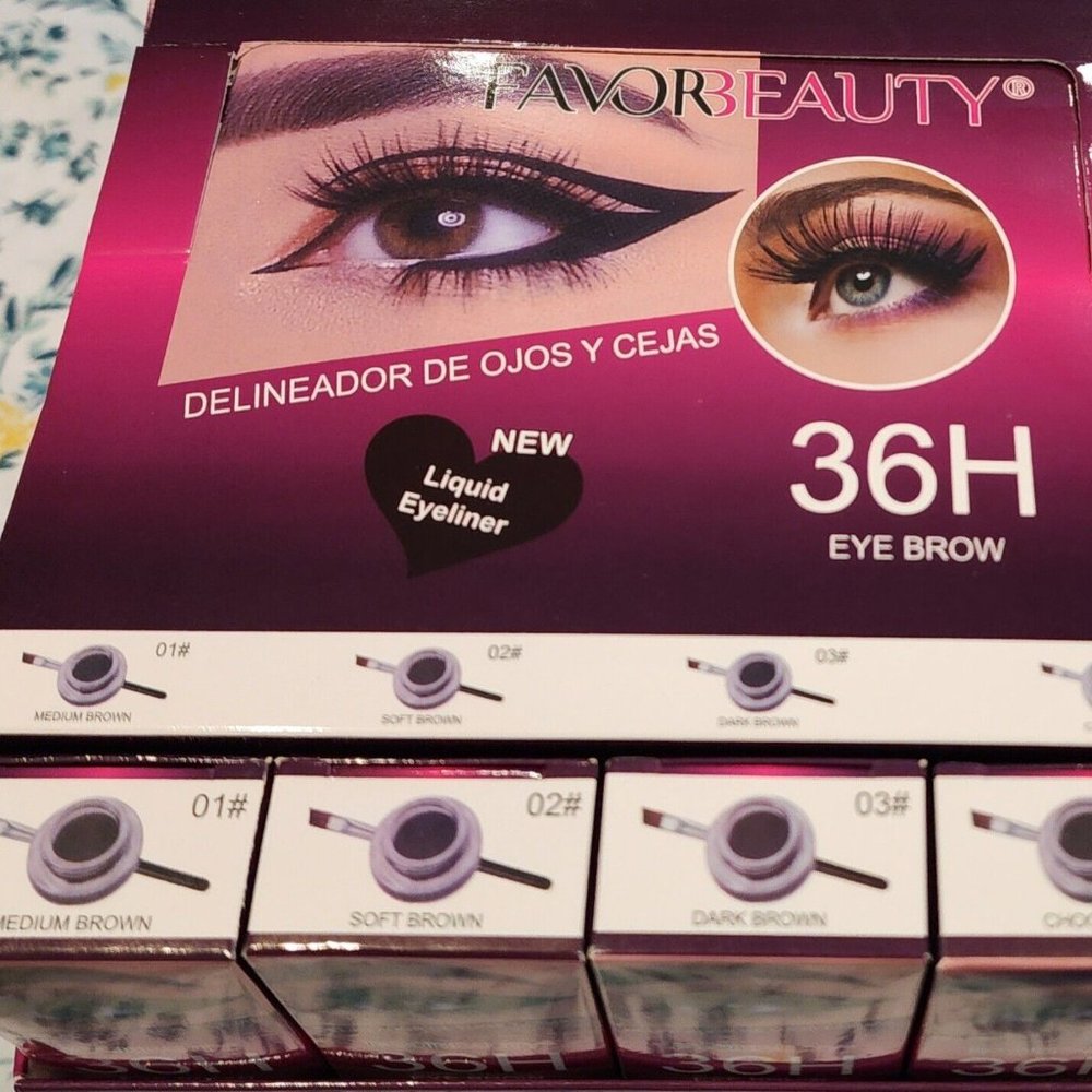 Favor Beauty Liquid Eyeliner #1 Medium Brown